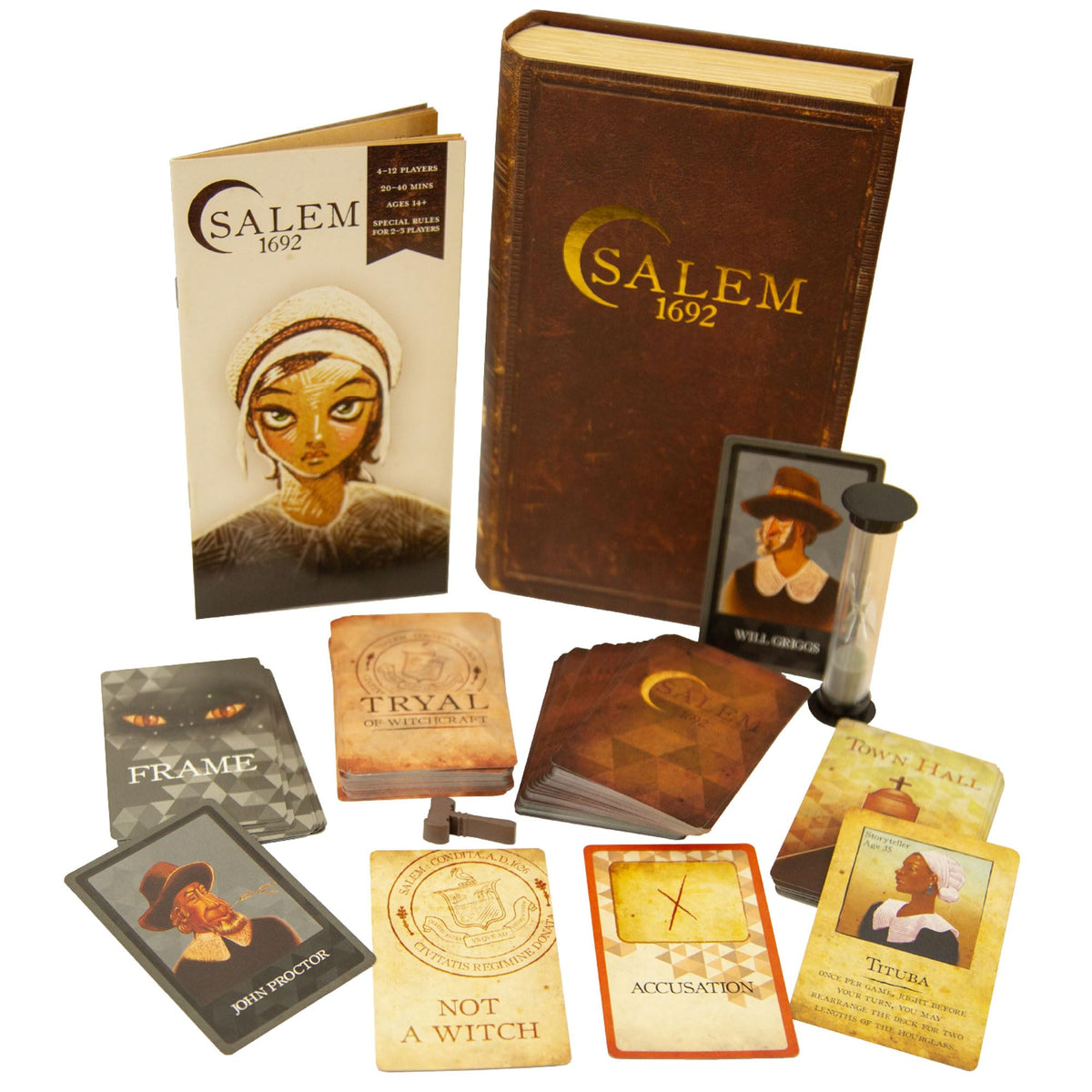 Facade Dark Cites Salem 1692 magnet box for elegant storage and quick setup