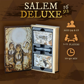 Facade Games Salem 1692 card set enables dynamic social deduction and fast rounds.