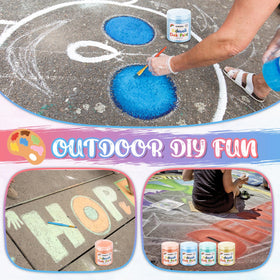 Faccito non-toxic, durable materials support safe outdoor creativity.