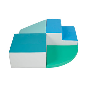 Hook-and-loop fasteners secure modules for versatile configurations.