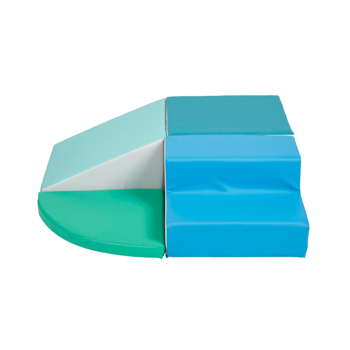 Non-slip base on SoftScape reduces shifting during busy play.