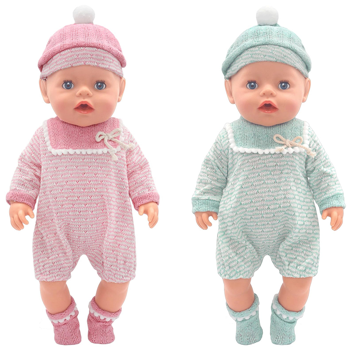 FADALEA fits 14-16 inch baby dolls for versatile play.