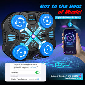 Faentwc boxing machine included gloves for safe practice