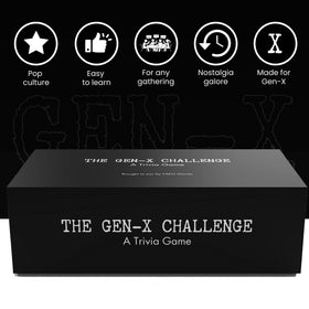 FAFO GAMES Gen-X Challenge durable box — keepsake quality for years of play.