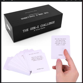 FAFO GAMES Gen-X Challenge unboxing — curb appeal for retro-loving friends.