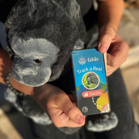 Fahlo animal journeys explorer shows gorilla migrations and habitats.