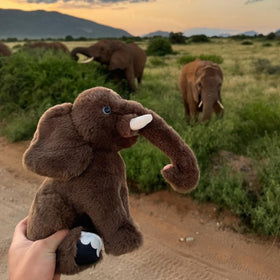 Fahlo soft eco-friendly 12-inch plush designed for safe play