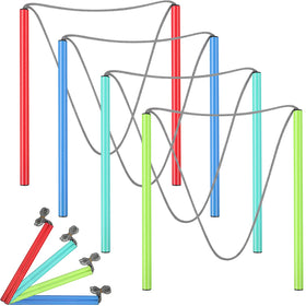 FairySandy giant bubble wand green for outdoor play and big bubble results.