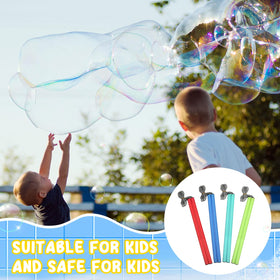 FairySandy giant bubble wands multicolor display vibrant colors for group play.