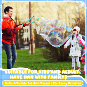 FairySandy red giant bubble wand for vibrant party bubbles