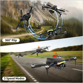 FAKJANK Mini Drone one-key takeoff and landing for easy flights