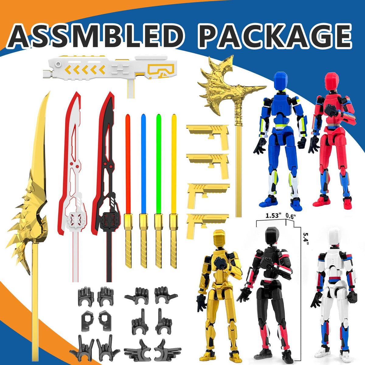 Falandi Titan 13 already assembled body enables quick setup and customization.