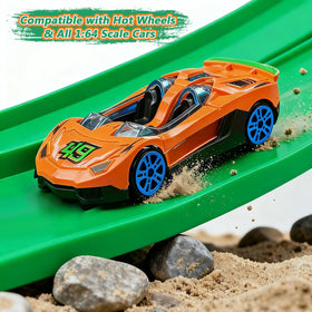 FALDAA six included cars enabling quick multi-car battles