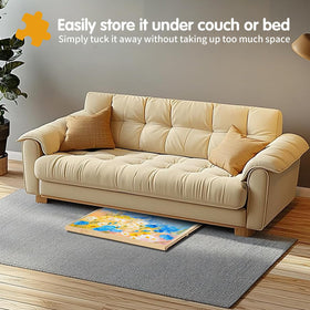 FAMILON compact puzzle board fits small spaces and moves easily.