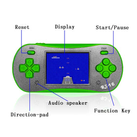 FAMILY POCKET RS16 compact body fits small hands for easy travel play.
