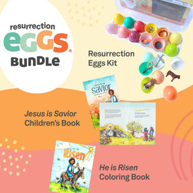 FAMILYLIFE bilingual symbol booklet explains egg meanings for storytelling.