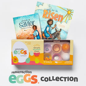 FAMILYLIFE resurrection eggs symbols inside for kid-friendly storytelling.