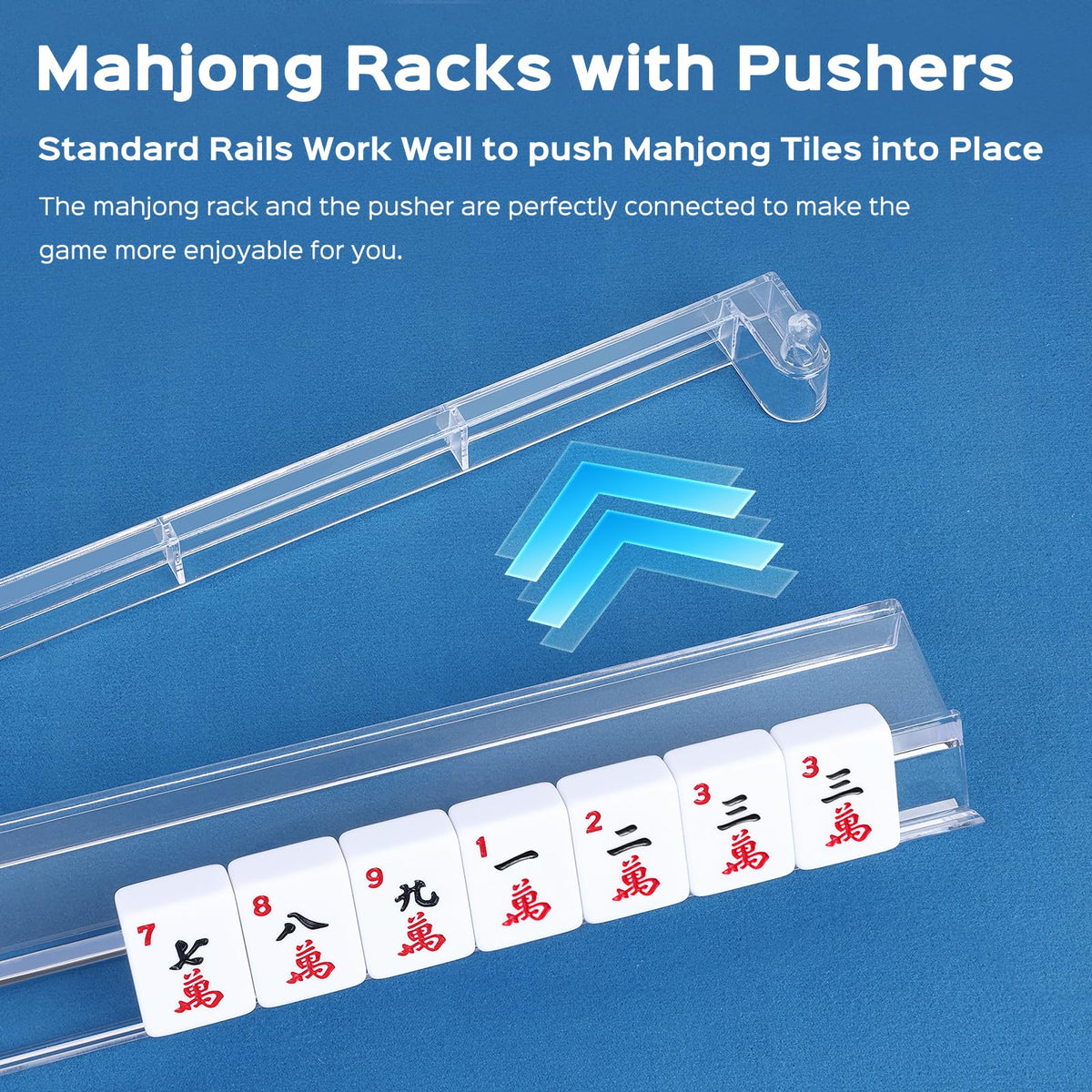 FamRica gift-ready mahjong rack set for enthusiasts