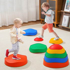Fanboxk colorful stepping stones pack in a bright setup