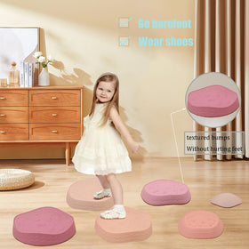 Fanboxk stepping stones are stackable for easy storage and transport.