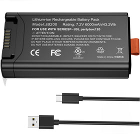 Fancy Buying 6000mAh battery front view for extended listening sessions
