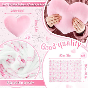 Fanfanwin heart pillow for charming comfort during lounging