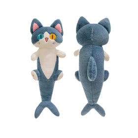 FANGYU cute plush shark cat toy 50cm for cozy lounging and hugs.