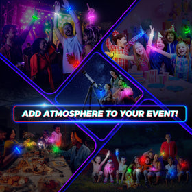 FANL Glow Bracelet pink solid adds playful glow for concerts
