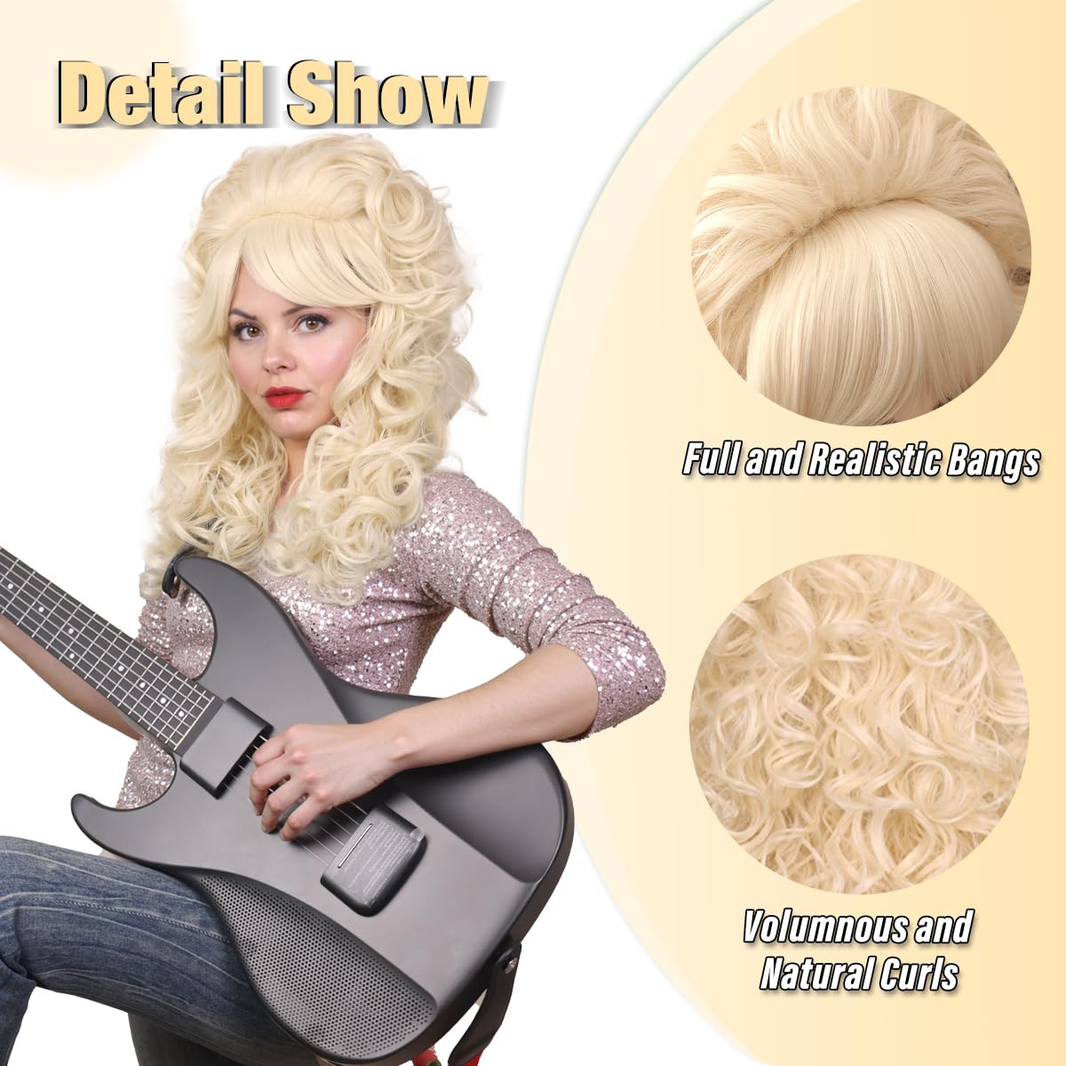 FantaLook breathable rose-net inner cap keeps you comfortable