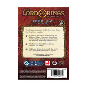 Fantasy Flight Games Riders of Rohan Starter Deck cards showing hit-and-run tactics
