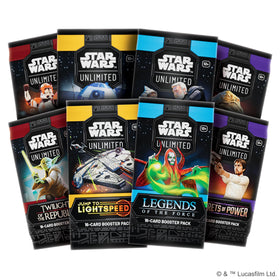 Fantasy Flight Games Star Wars Unlimited gift box front with premium packaging