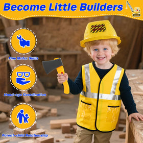 Fantspati construction worker set caliper for measurement play
