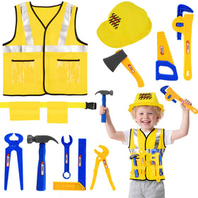 Fantspati construction worker set helmet for safe, imaginative play