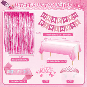 Fantspati pink confetti balloons add sparkle for festive photos and moments.