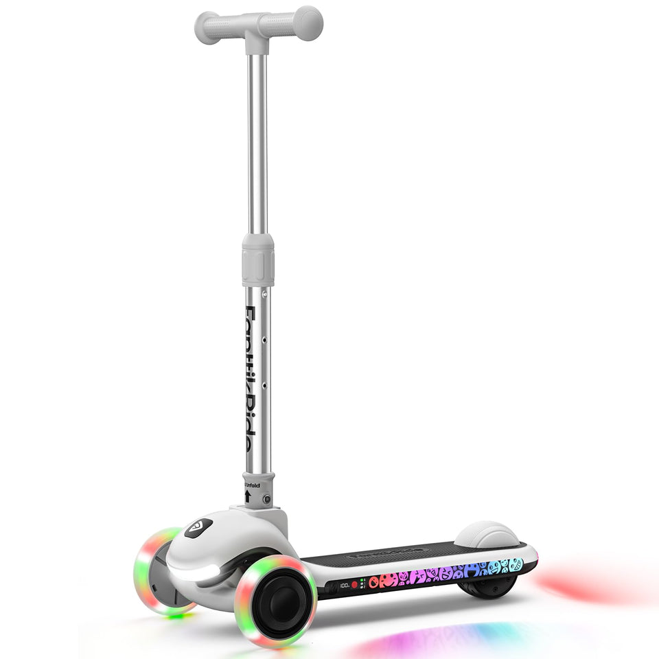 FanttikRide K9 Pro front view, stable three-wheel design for beginners