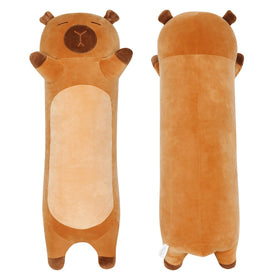 Fanunny capybara plush 33-inch full body pillow for cozy lounging