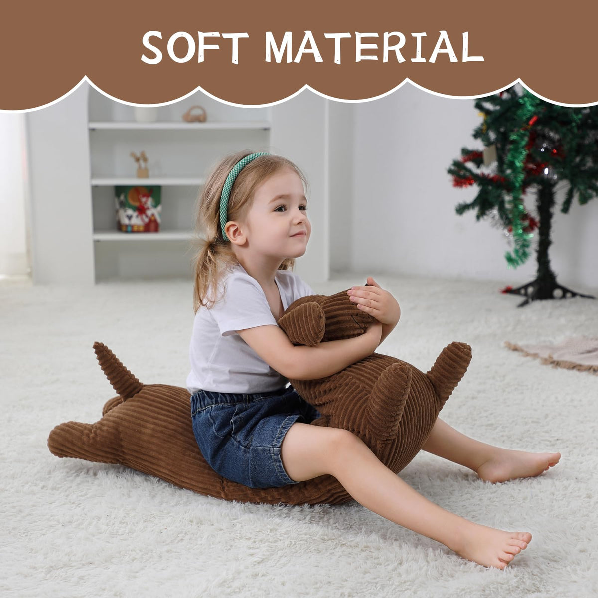Fanunny dachshund plush living room decor brings playful warmth.