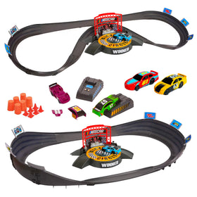 Far Out Toys flash chargers enable quick recharges for continuous play.