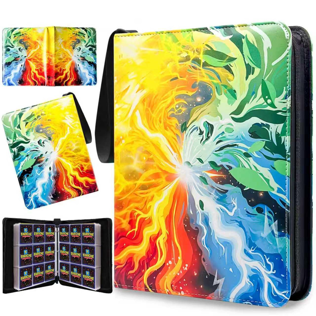 FARICHE Storm Binder cover shows a durable waterproof design for all-weather card storage
