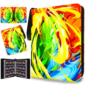 FARICHE Trading Card Binder with 9-pocket layout for organized collection on the go.