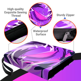FARICHE binder interior pages with 40 removable sleeves for secure card protection.