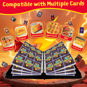 FARICHE trading card binder waterproof material, protects cards on the go.
