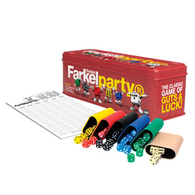 Farkel Party classic dice set with 36 dice for group play