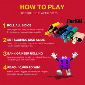 Farkel Party travel-friendly set for road trips and camping
