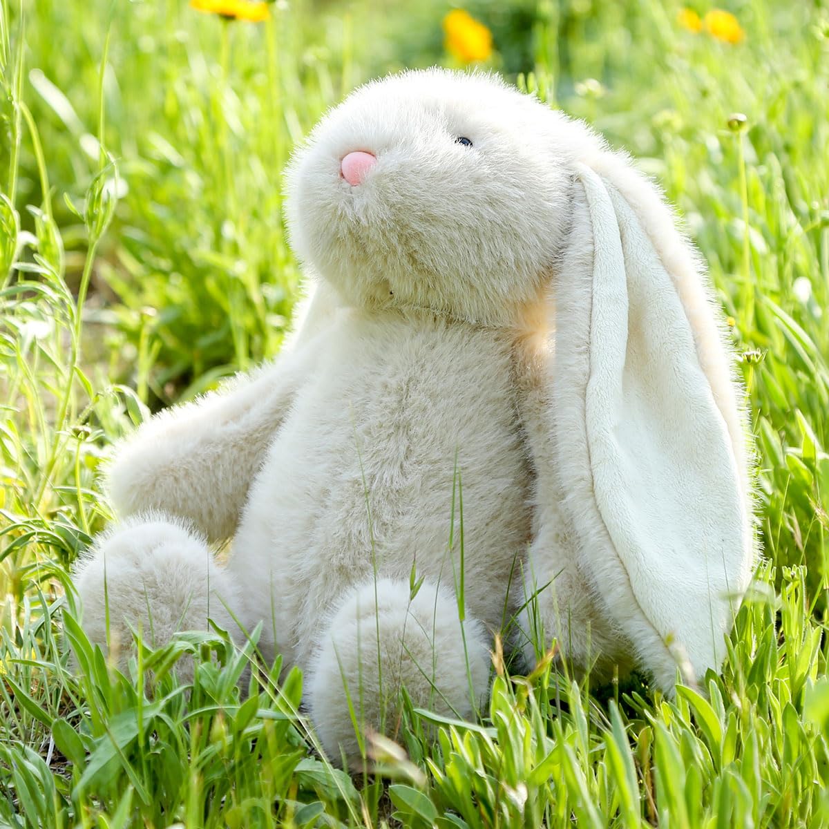 Farnesaa 16 inch bunny plush as a hug ready companion