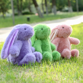 Farnesaa weighted bunny stitching detail highlights durable build.