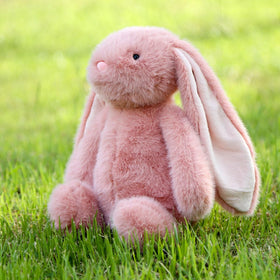 Farnesaa weighted bunny front view for calming hugs and soft comfort.