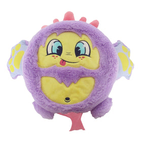 Cheeky 16-inch Fart Monsters plush close-up, cuddly grape-scented toy for playful moments