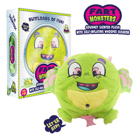 Fizzler scented plush with lemon lime aroma for fresh fun