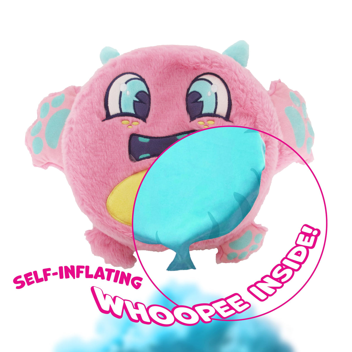 Fart Monsters Squeeky interactive fart sound sparks quick giggles.